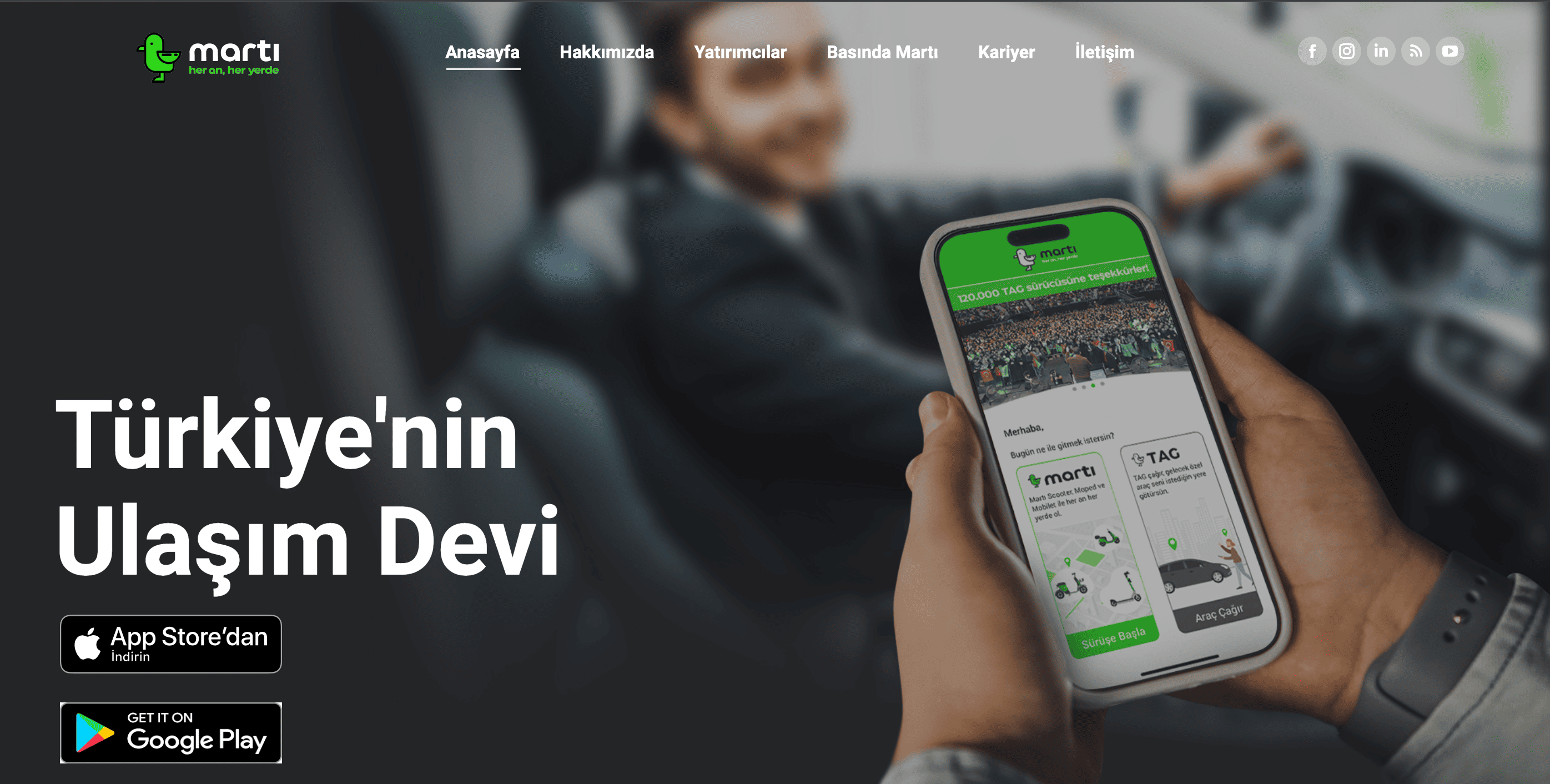 Scooter paylaşım uygulaması Martı, veri ihlali yaşadığını duyurdu