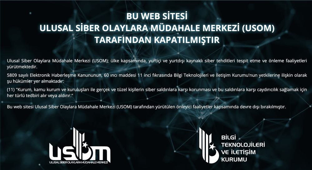Hassas verilerin sorgulanmasına olanak sağlayan iki web sitesine, USOM tarafından el konuldu post image