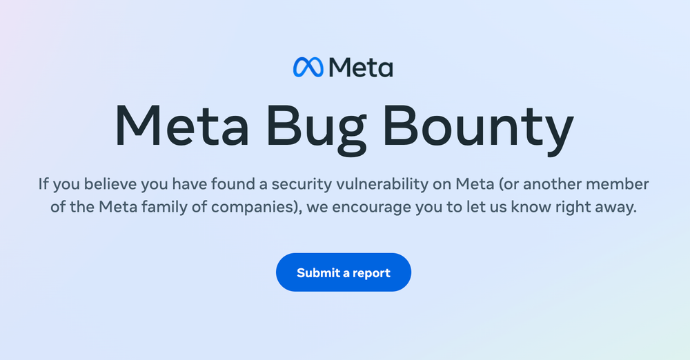Meta Bug Bounty: 2024 yılında 2.3 milyon dolardan fazla ödül dağıtıldı post image