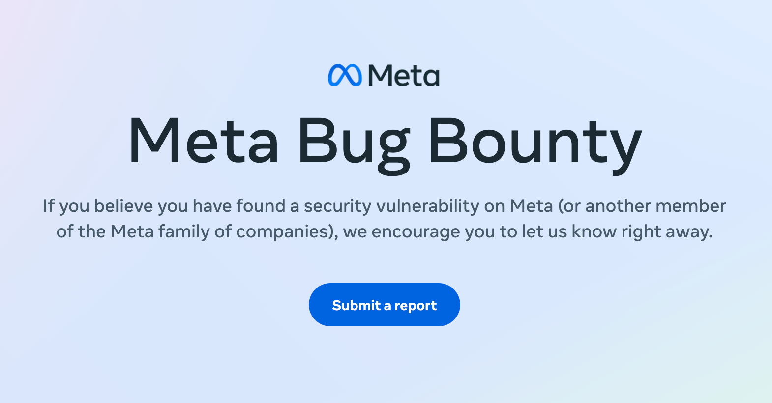 Meta Bug Bounty: 2024 yılında 2.3 milyon dolardan fazla ödül dağıtıldı