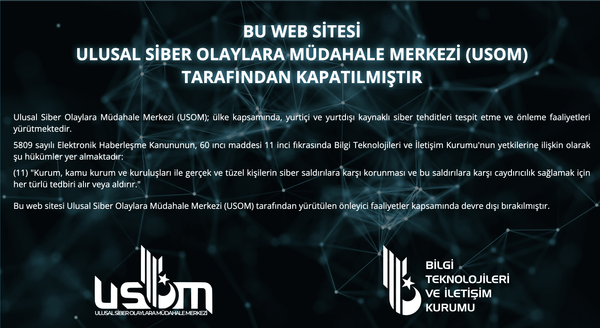 Hassas verilerin sorgulanmasına olanak sağlayan iki web sitesine, USOM tarafından el konuldu