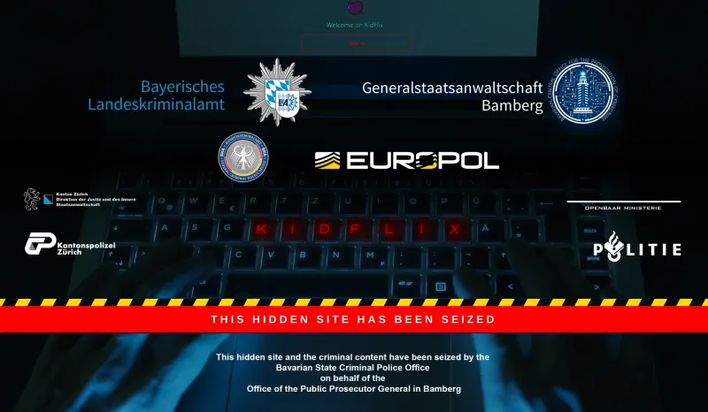 CSAM platformu Kidflix, uluslarası bir operasyonla çökertildi post image